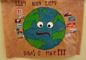 Plakaty i gazetki dotyczące ekologii z okazji Dnia Ziemi