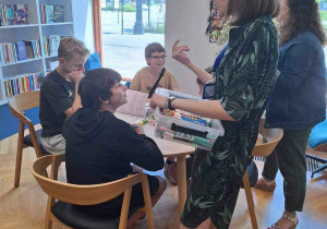 Zajęcia w Bibliotece Miejskiej