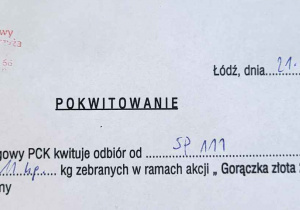 Potwierdzenie PCK