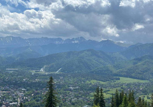 panorama gór z Gubałówki