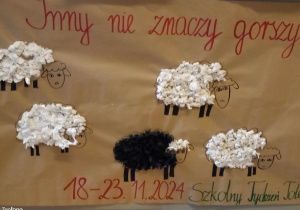 Plakaty - życzliwość i tolerancja w oczach uczniów