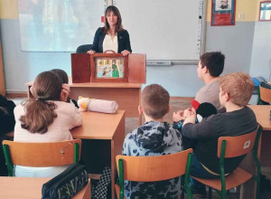 Teatrzyk Kamishibai na lekcji języka polskiego