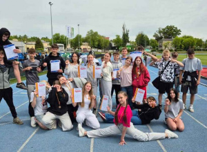 Sukces sportowców - Liga Lekkoatletyczna w Łodzi
