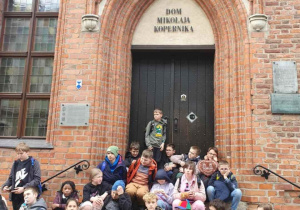 Przed domem Mikołaja Kopernika