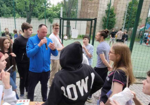 Nauczyciel w-f ogłasza wyniki