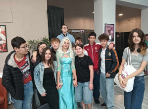 Występ taneczny uczennicy w Teatrze V6