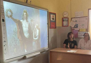 Zadanie konkursowe na tablicy multimedialnej