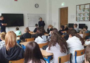 Spotkanie z Policjantami z Ogniwa i Profilaktyki