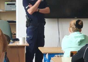 Spotkanie z Policjantami z Ogniwa i Profilaktyki