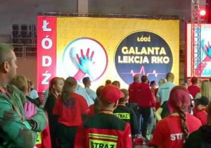 Ekran z reklamą eydarzenia