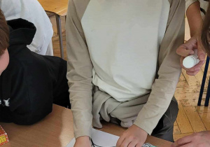 Zabawa stolikowa - pajęczyna