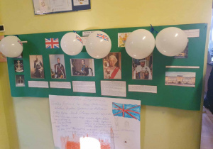 dekoracja stoiska - historia Wielkiej Brytanii