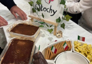 Stoisko z przysmakami włoskimi