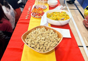 Stoisko z przysmakami hiszpańskimi