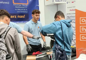 Przy jednym ze stanowisk