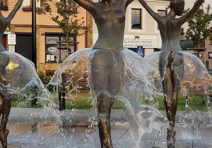 Nagrodzona praca - fontanna