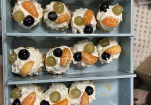 Słodkości przeznaczone na kiermasz