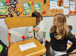 Krzesło życzeń w klasie 5b