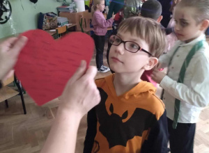 Zabawa andrzejkowa uczniów klas 2