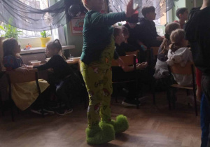 Chłopiec podczas zabawy