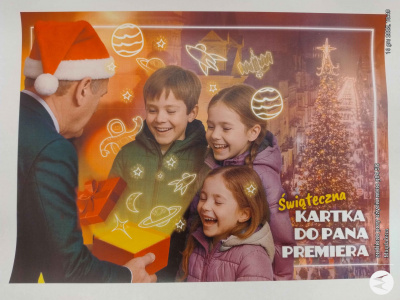 Uczniowie SP 111 piszą listy do Pana Premiera.