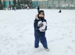 Zimowe szaleństwo klasy 1b