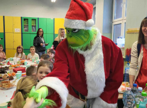 Spotkanie wigilijne w klasie 1a