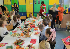 Przy świątecznym stole