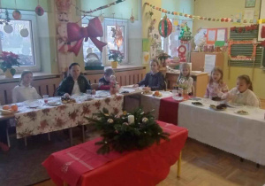 Przy świątecznym stole