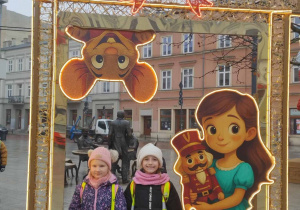 Fotografie wśród pięknych świątecznych dekoracji ul. Piotrkowskiej