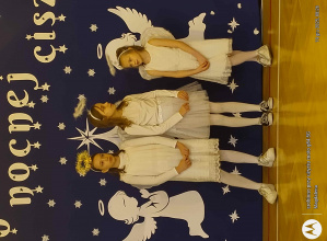 Jasełka w wykonaniu uczniów klasy 4b