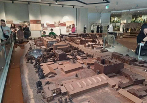 Makieta fabryki czekolady Wedel