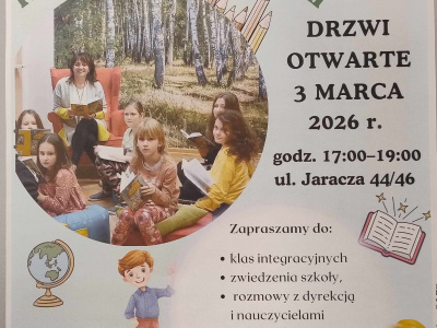Zaproszenie na Dni Otwarte w SP 111 w Łodzi