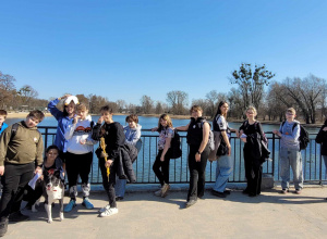 Wiosenny rajd Szkolnego Koła Turystycznego
