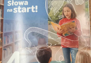 Okładka podręcznika do języka polskiego dla klasy 4, którego współautorką jest nasza nauczycielka
