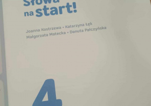 Strona tytułowa z nazwiskami autorów, w tym p. Mateckiej