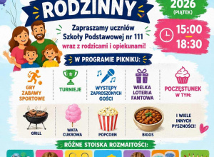 Piknik Szkolny - już w piątek 29 maja br.