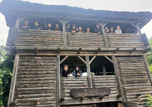 Na "ambonie " widokowej
