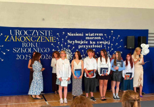 Wyróżnieni uczniowie klasy 8c