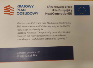 Plakaty informacyjne z Rządowego Programu KPO