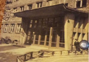 Front budynku lata 50-te